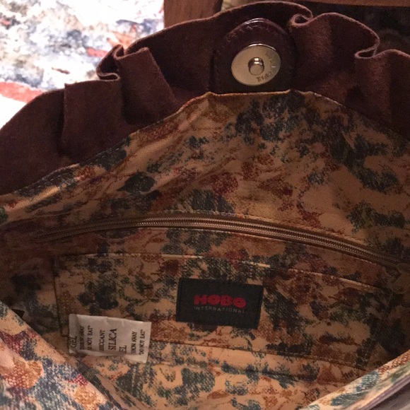 Hobo dark brown leather clutch NWT - Picture 5 of 6